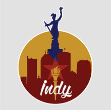 Load image into Gallery viewer, Indy Skyline - Sticker
