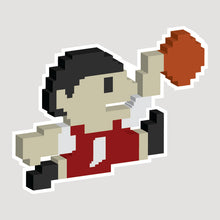 Load image into Gallery viewer, Indiana basketball pixel art
