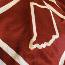 Load image into Gallery viewer, Indiana Hoosier basketball shorts close up
