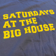 Load image into Gallery viewer, Saturdays at the Big House closeup
