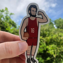 Load image into Gallery viewer, Abraham Lincoln basketball player sticker picture
