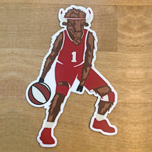 Load image into Gallery viewer, Indiana Bison basketball sticker picture
