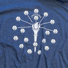Load image into Gallery viewer, Basketball State Indy - Midnight Navy Shirt
