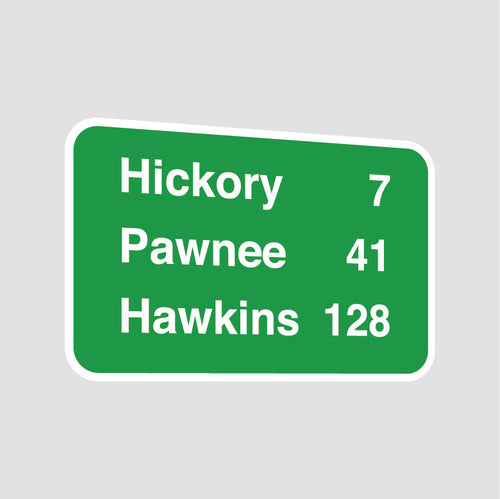 Hickory, Pawnee, and Hawkins fictional Indiana towns