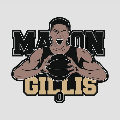Mason Gillis sticker mockup
