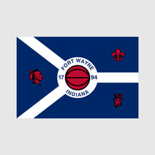 Load image into Gallery viewer, Fort Wayne Flag - Sticker
