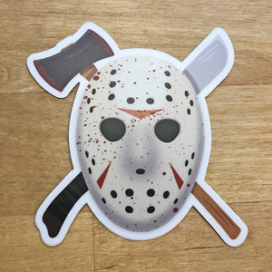 Friday the 13th Jason Voorhies style hockey mask picture