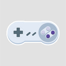 Load image into Gallery viewer, Super Nintendo Controller sticker
